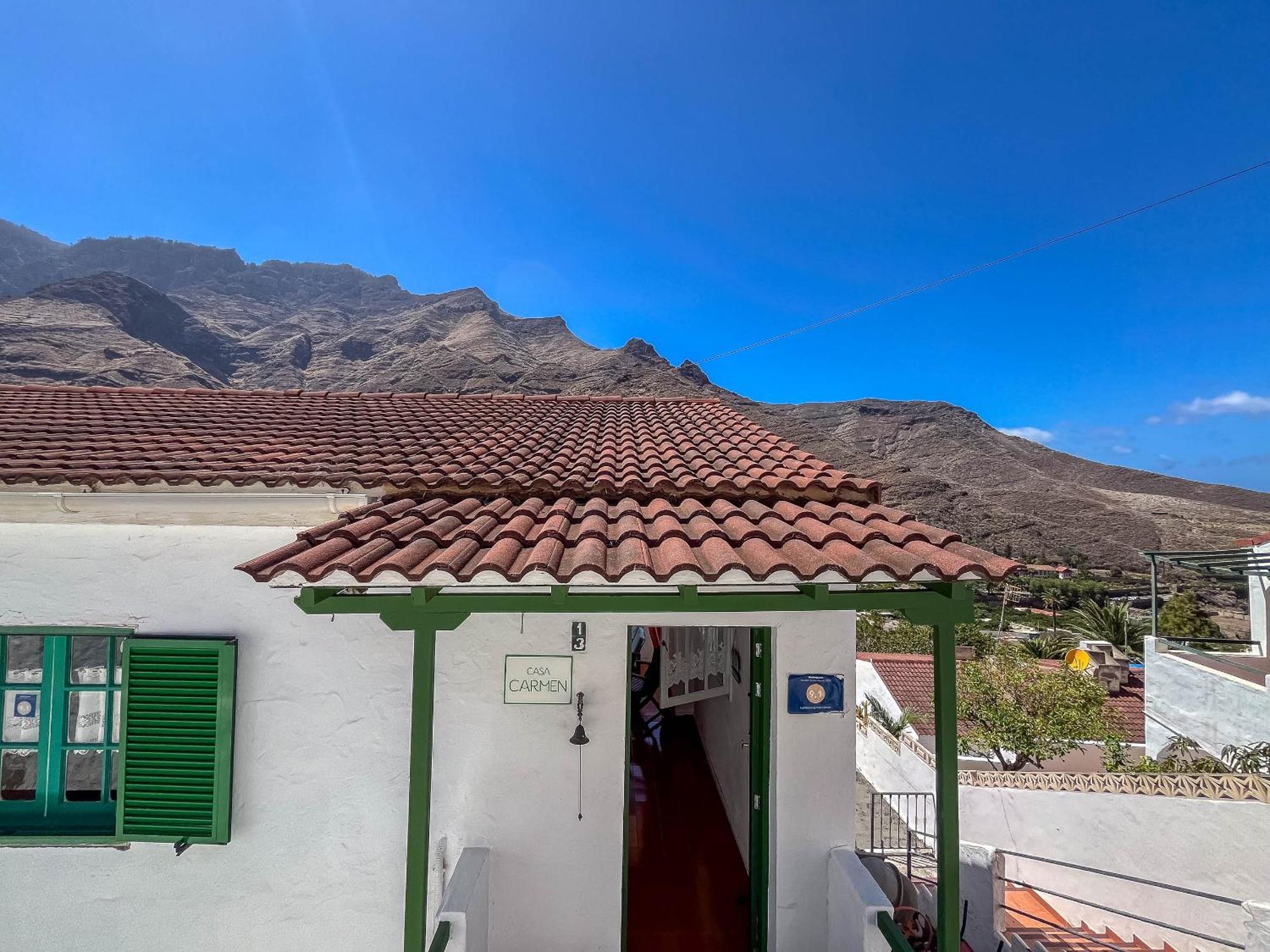 Casa Carmen Agaete Con Terraza Y Vistas Al Mar Apartment Exterior photo